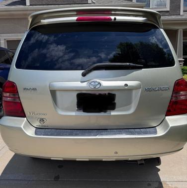 Beige 2003 Toyota Highlander Limited