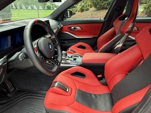 Red 2025 BMW M3 Competition xDrive