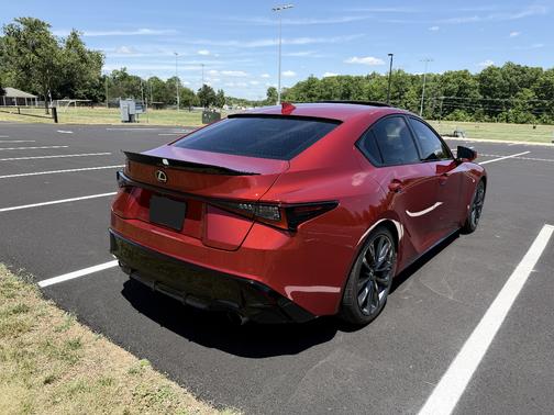 Red 2021 Lexus IS 350 F Sport