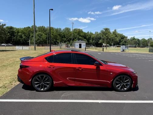Red 2021 Lexus IS 350 F Sport