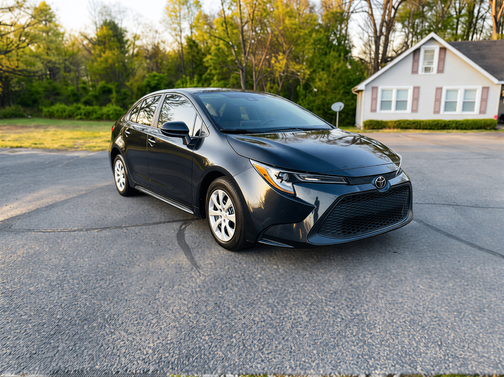 Black 2022 Toyota Corolla LE
