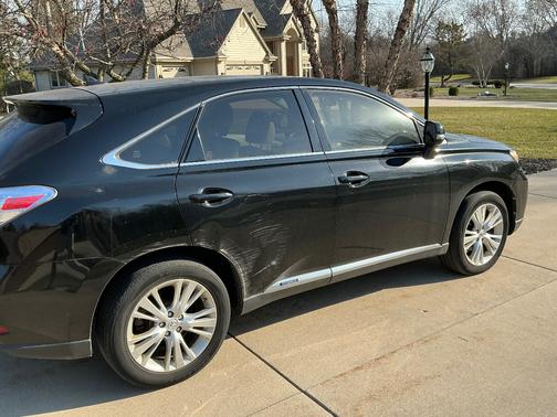Black 2010 Lexus RX 450h Base