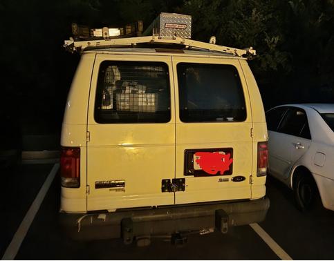 White 2013 Ford E250 Cargo