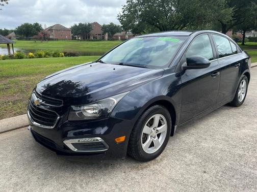 Blue 2015 Chevrolet Cruze 1LT
