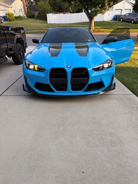 Blue 2025 BMW M4 CS