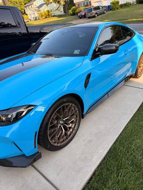 Blue 2025 BMW M4 CS