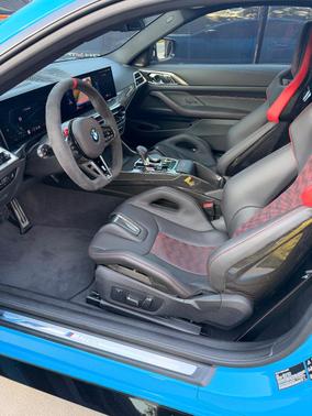 Blue 2025 BMW M4 CS