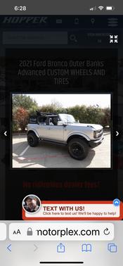 2021 Ford Bronco Outer Banks