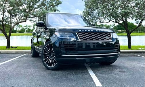 Black 2020 Land Rover Range Rover HSE SWB