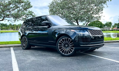 Black 2020 Land Rover Range Rover HSE SWB