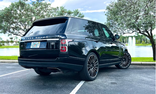 Black 2020 Land Rover Range Rover HSE SWB