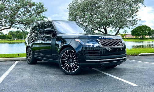 Black 2020 Land Rover Range Rover HSE SWB