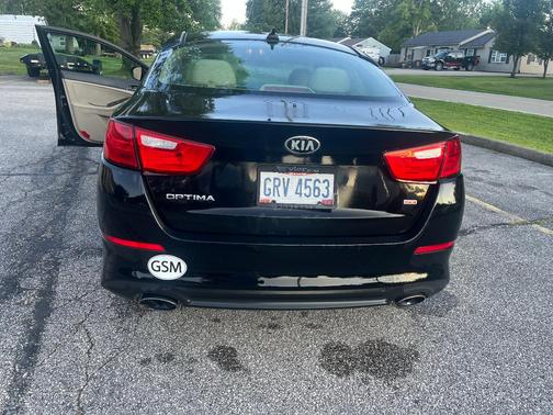 Black 2015 Kia Optima LX