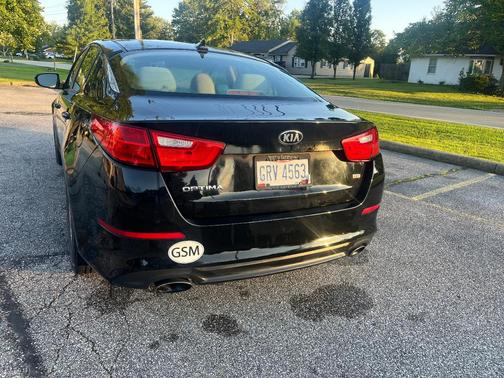 Black 2015 Kia Optima LX