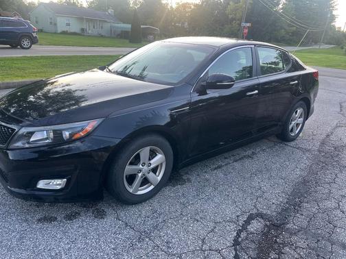 Black 2015 Kia Optima LX
