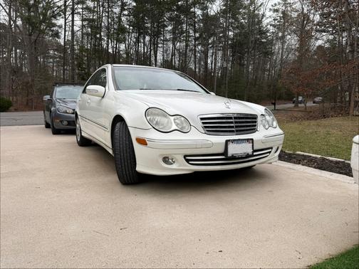 White 2005 Mercedes-Benz C-Class C240 4MATIC