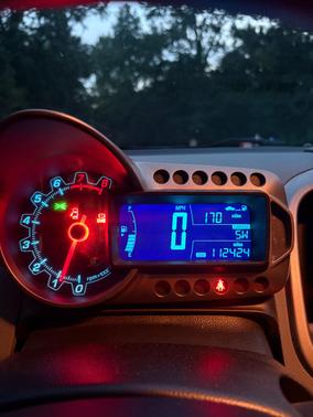 Red 2012 Chevrolet Sonic 1LT