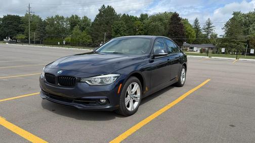 Blue 2016 BMW 328 i xDrive SULEV