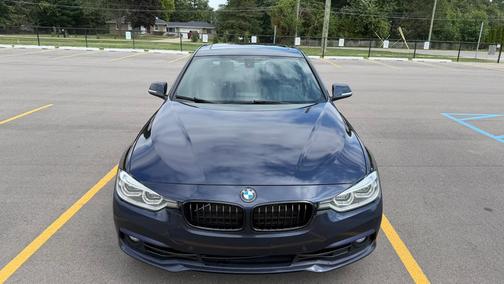 Blue 2016 BMW 328 i xDrive SULEV