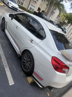 White 2017 Subaru WRX STI Base