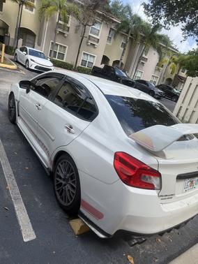 White 2017 Subaru WRX STI Base