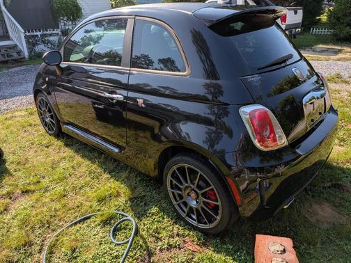 Black 2013 FIAT 500 Abarth