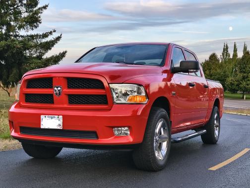 Red 2012 RAM 1500 ST