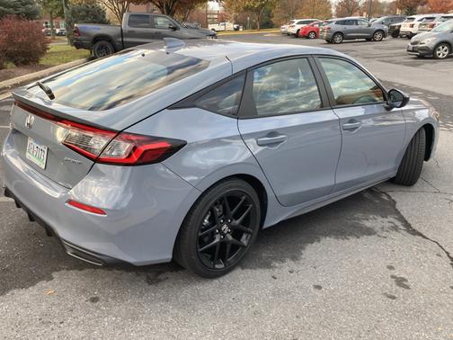 Gray 2024 Honda Civic Sport