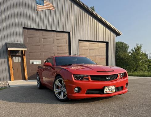 Orange 2010 Chevrolet Camaro 2SS