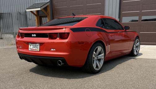 Orange 2010 Chevrolet Camaro 2SS