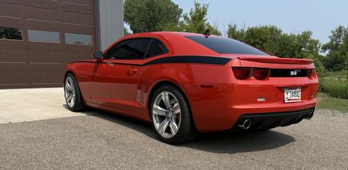 Orange 2010 Chevrolet Camaro 2SS