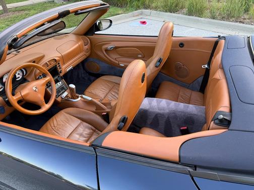 Blue 2004 Porsche 911 911 Carrera 4S Cabriolet