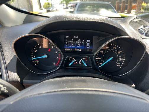 Red 2017 Ford Escape SE