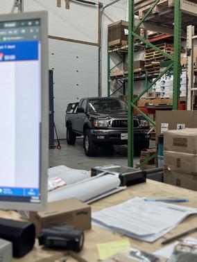 Black 2003 Toyota Tacoma PreRunner Xtracab