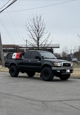 Black 2003 Toyota Tacoma PreRunner Xtracab