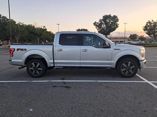 Silver 2017 Ford F-150 XLT