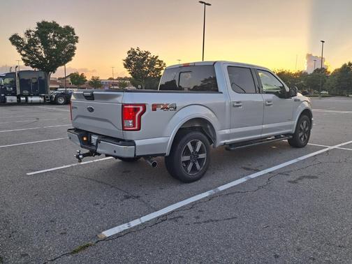 Silver 2017 Ford F-150 XLT