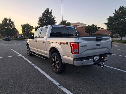 Silver 2017 Ford F-150 XLT