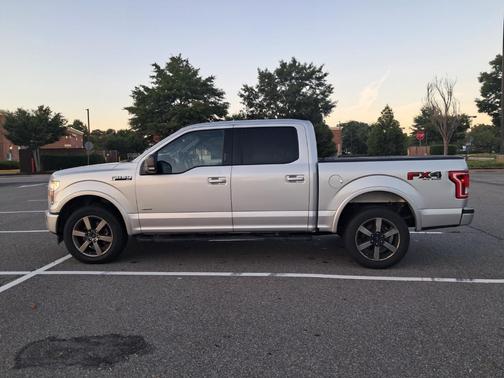 Silver 2017 Ford F-150 XLT