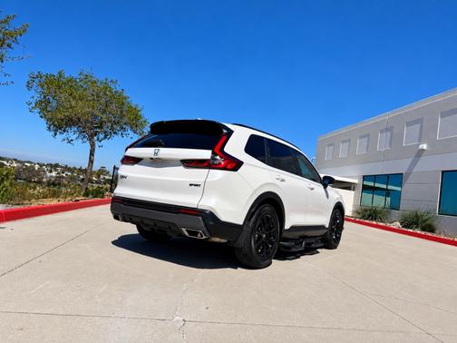 White 2026 Honda CR-V Hybrid Sport-L AWD