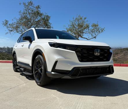 White 2026 Honda CR-V Hybrid Sport-L AWD