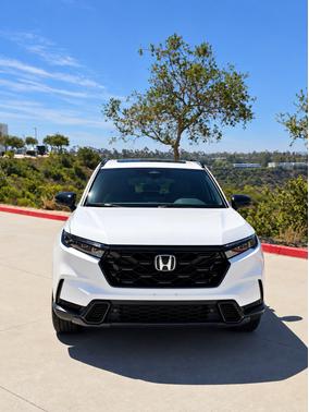 White 2026 Honda CR-V Hybrid Sport-L AWD