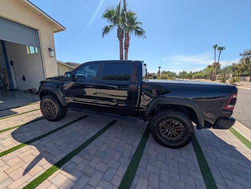 Black 2022 RAM 1500 TRX