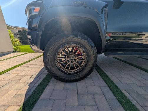Black 2022 RAM 1500 TRX