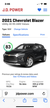 2021 Chevrolet Blazer RS