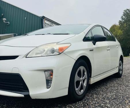 White 2012 Toyota Prius Three
