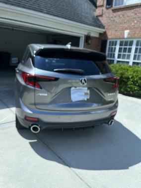 Gray 2024 Acura RDX A-Spec Advance Package