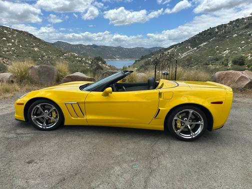 Yellow 2011 Chevrolet Corvette Grand Sport