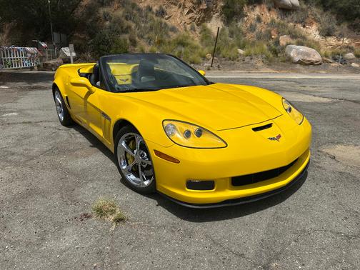 Yellow 2011 Chevrolet Corvette Grand Sport