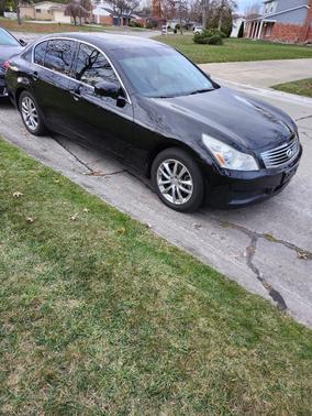 Black 2008 INFINITI G35 x